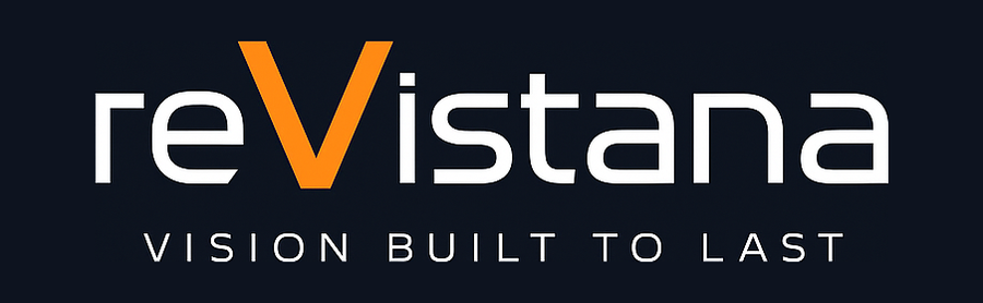Logo reVistana – Vision built to last